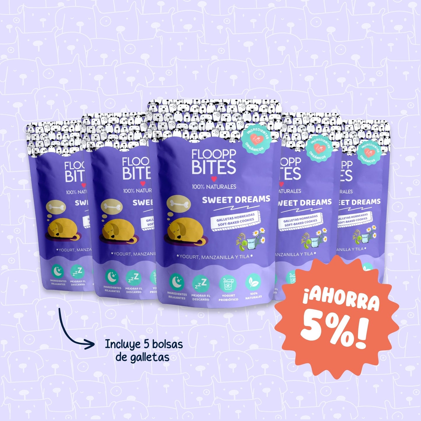Sweet Dreams Cookie 5 Pack