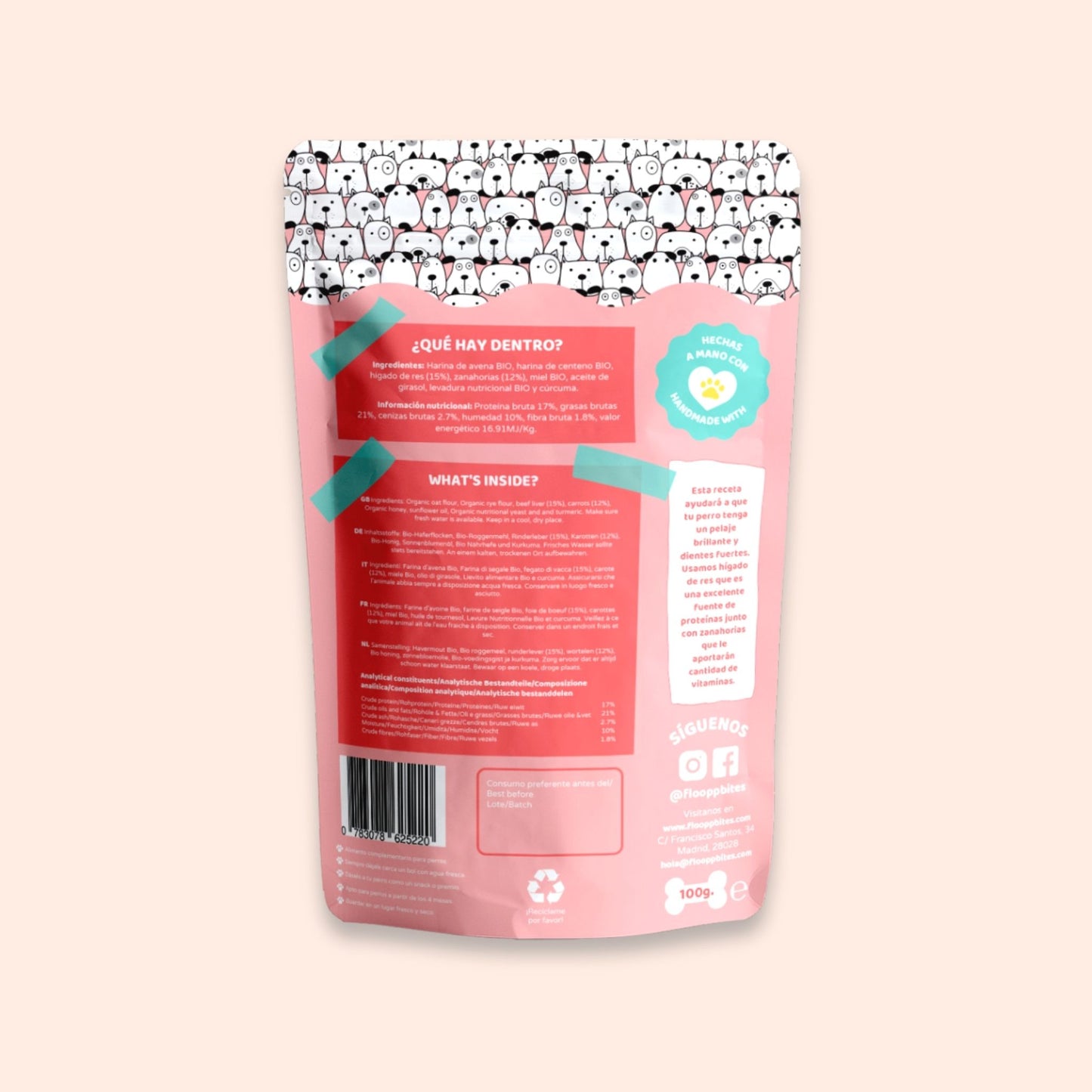 Beef & Veggies Cookie 5 Pack