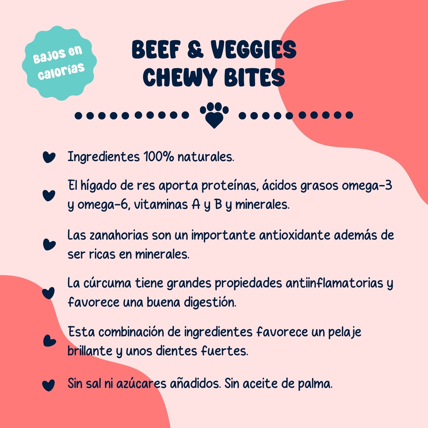 Beef & Veggies Chewy Bites