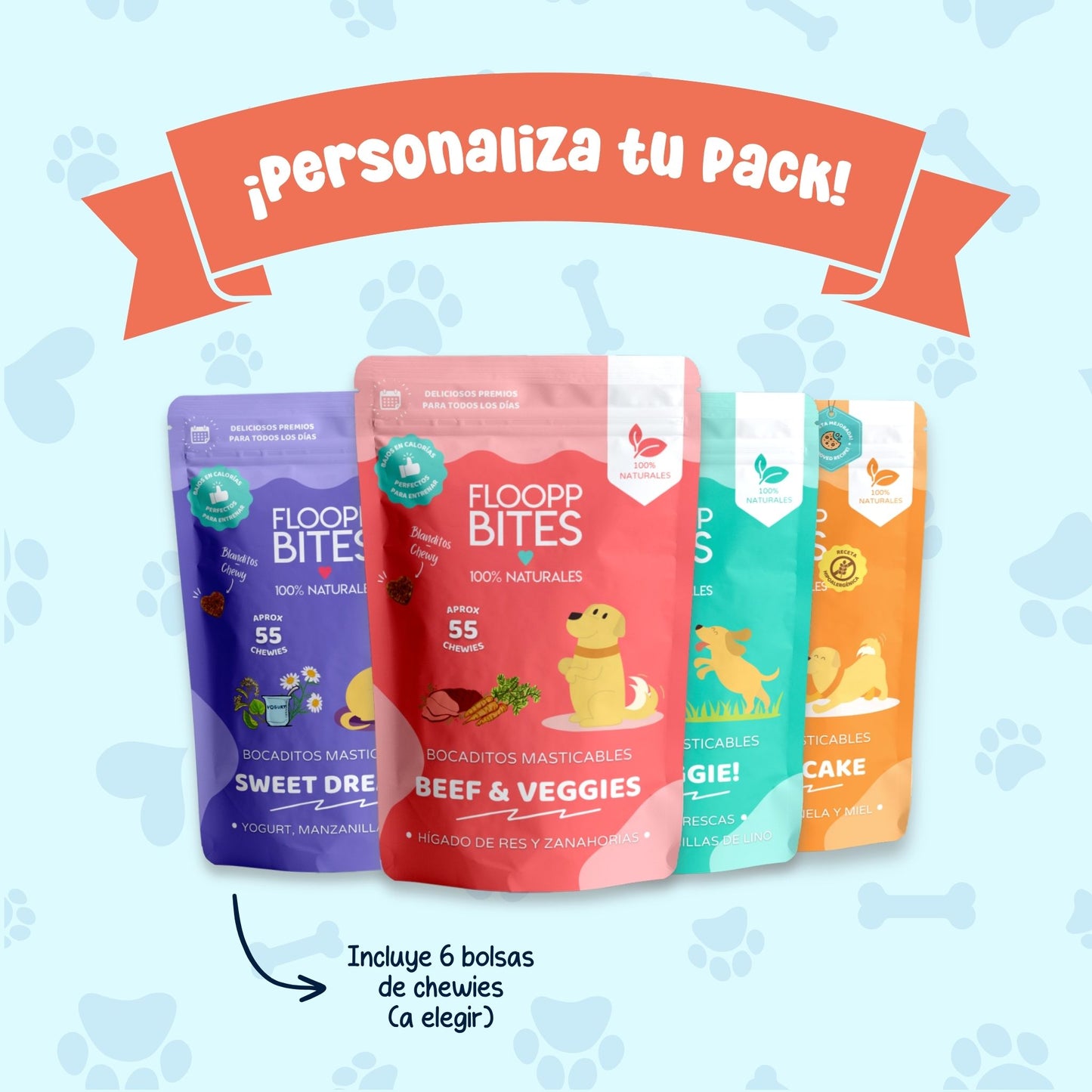 Chewy Pack Personalizado