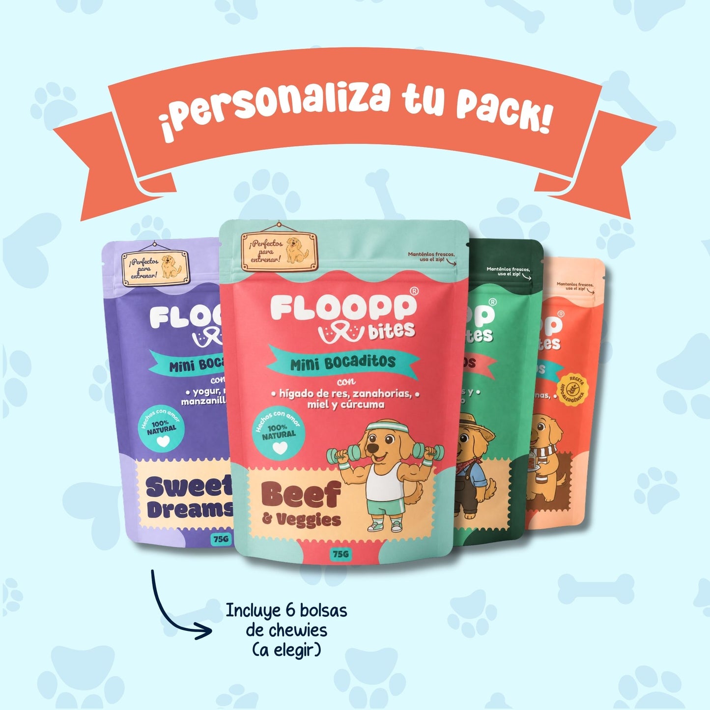 Chewy Pack Personalizado