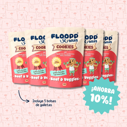 Beef & Veggies Cookie 5 Pack