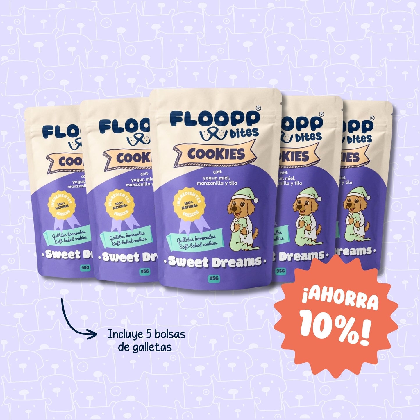 Sweet Dreams Cookie 5 Pack