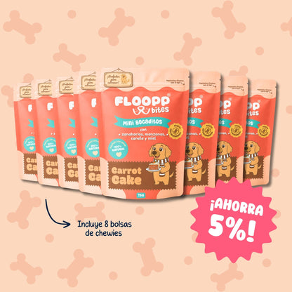 Carrot Cake Chewy Bites 8 Pack
