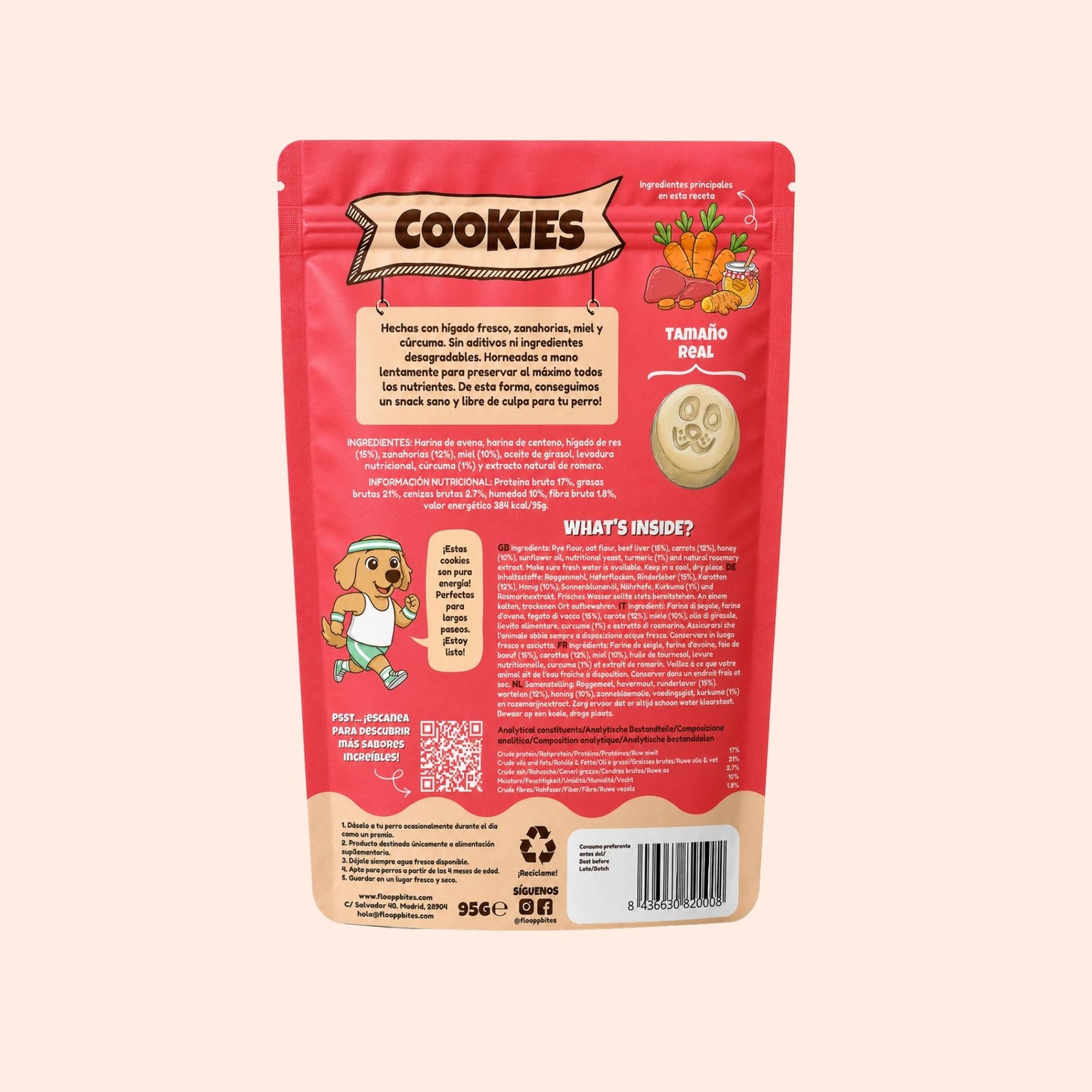 Beef & Veggies Cookie 5 Pack