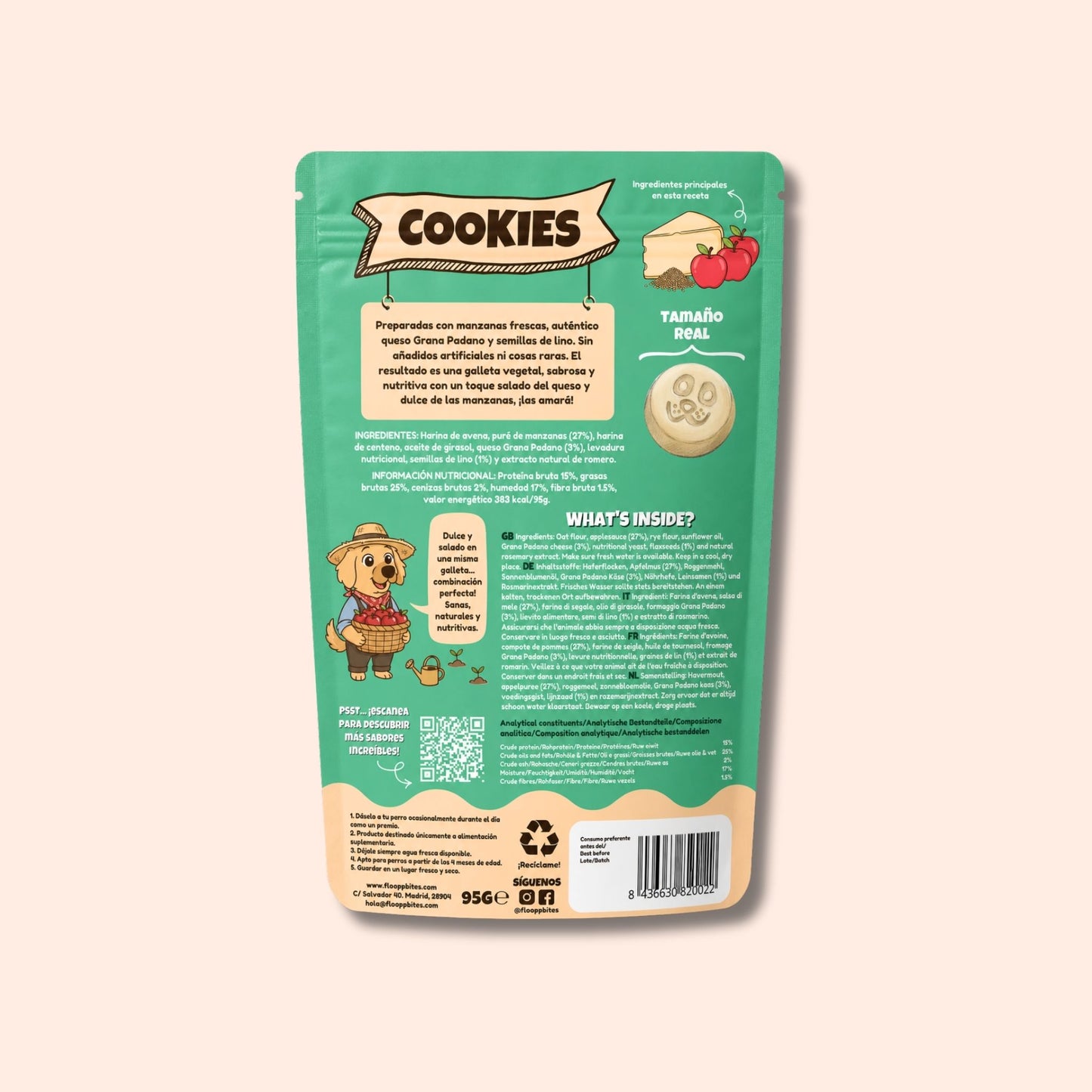 Go Veggie! Cookie 5 Pack