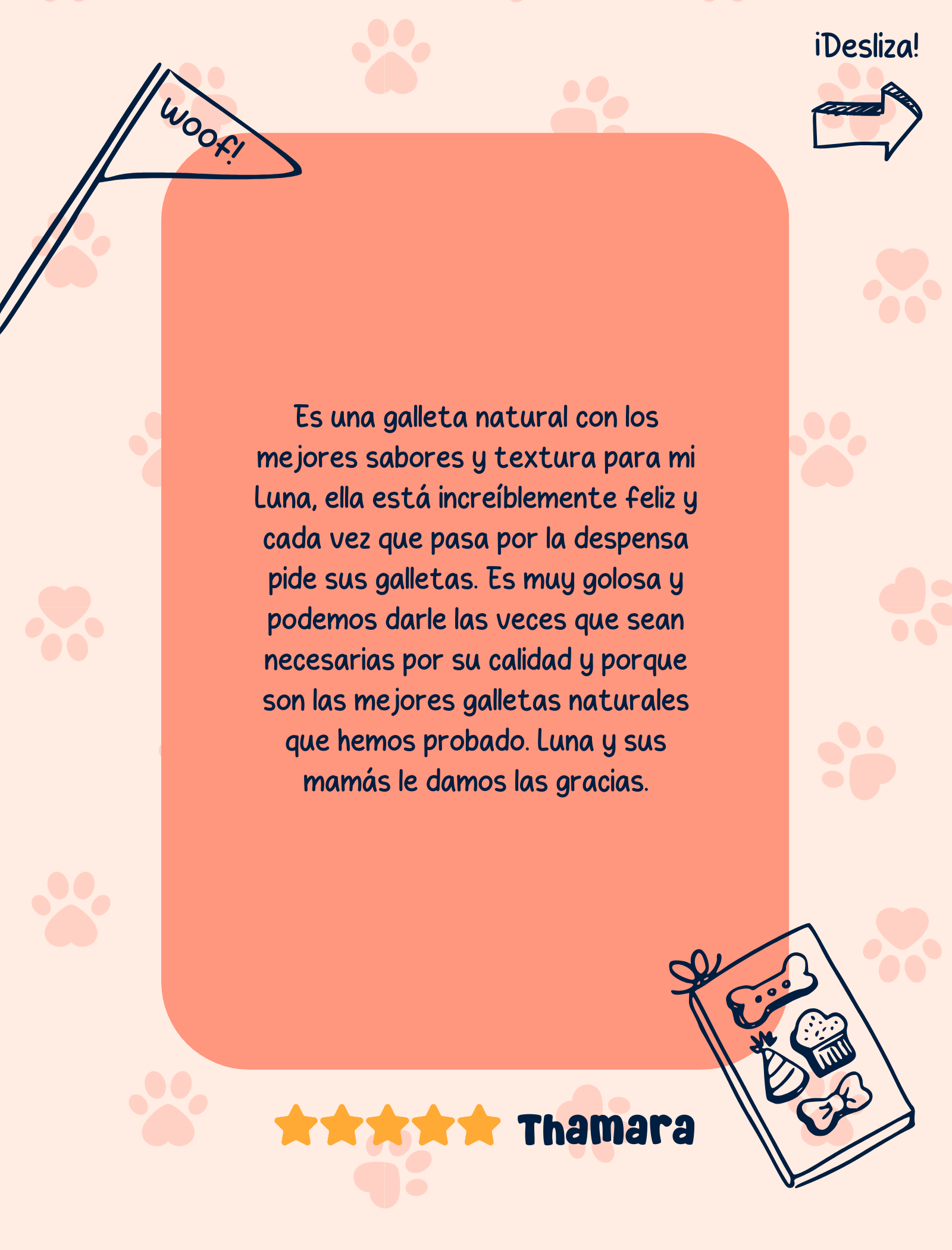 Opiniones clientes sobre snacks para perros caseros Floopp Bites