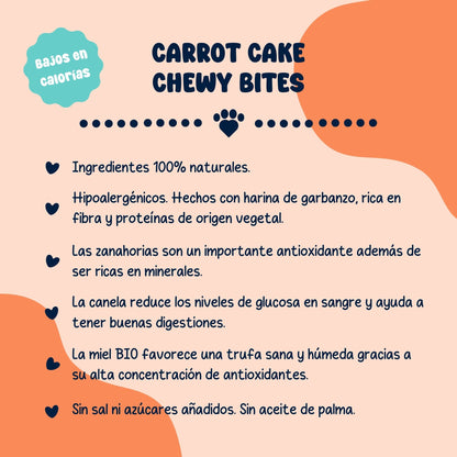 Carrot Cake Chewy Bites 8 Pack