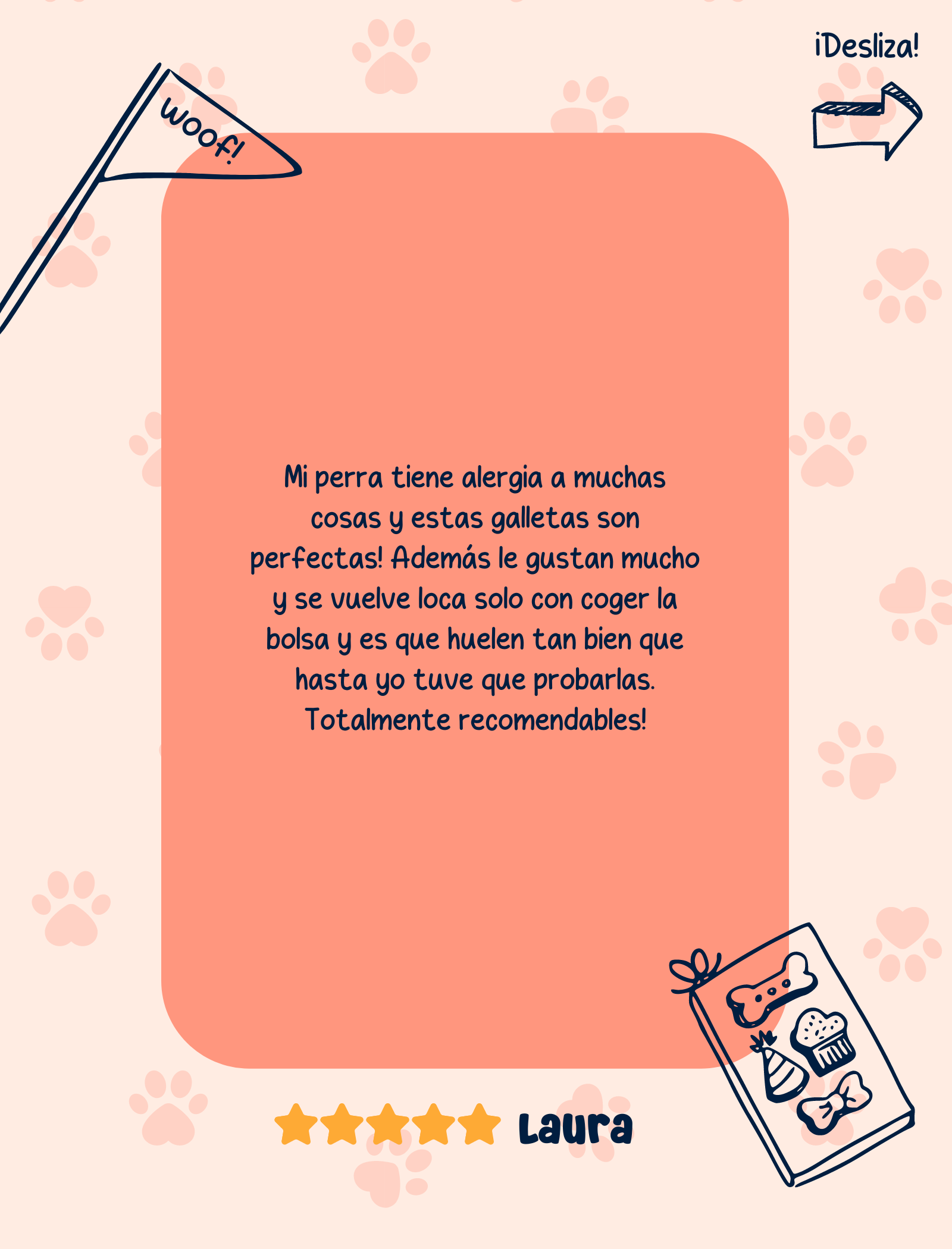 Opiniones clientes sobre snacks para perros caseros Floopp Bites