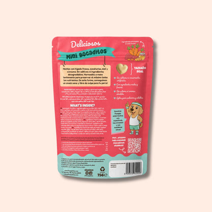 Beef & Veggies Chewy Bites 8 Pack